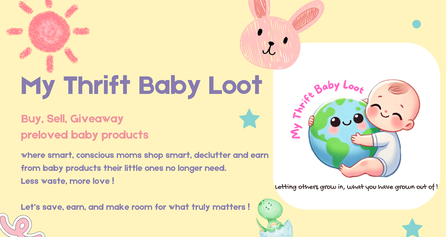 Buy and sell preloved baby strollers, clothes and toys in India — My Thrift Baby Loot