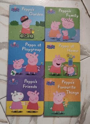 second hand Peppa pig books
