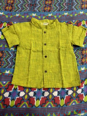 Preloved Klingaru linen cotton shirt