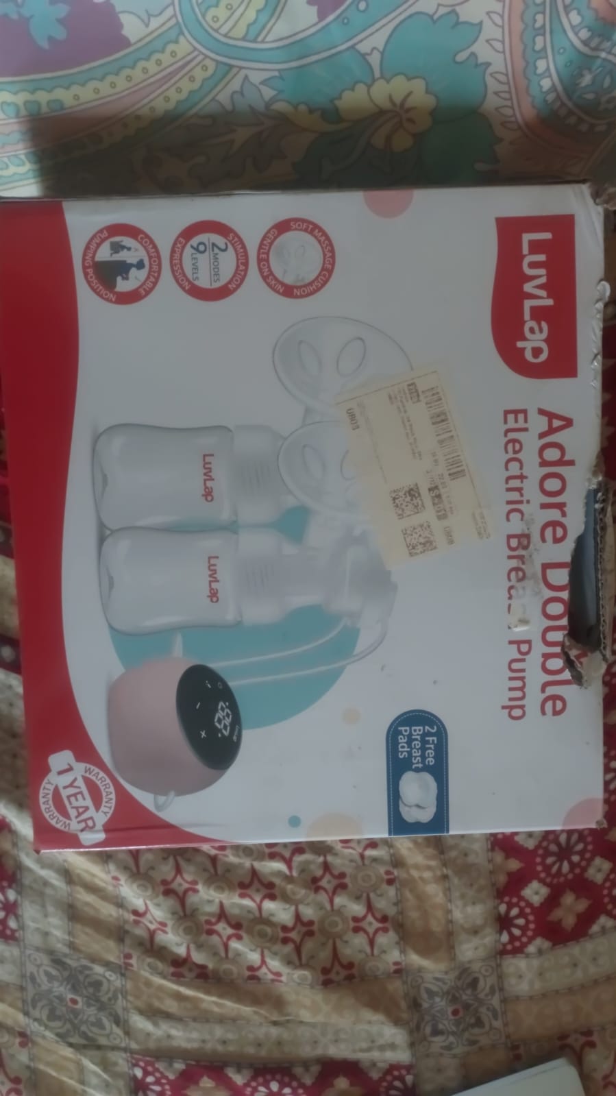 Preloved LuvLap Adore Double Electric Breast Pump