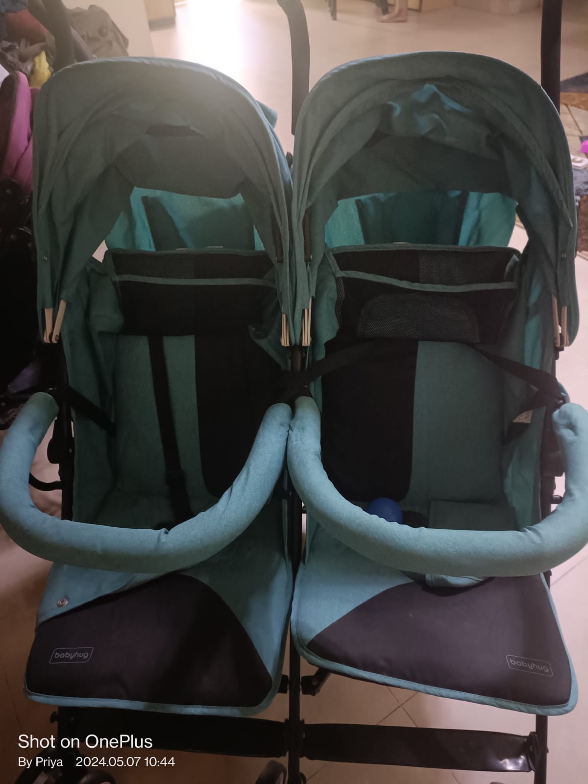 preowned twin stroller