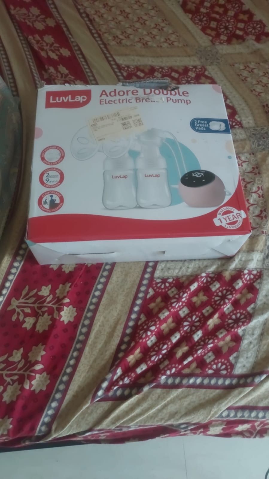 secondhand LuvLap Adore Double Electric Breast Pump