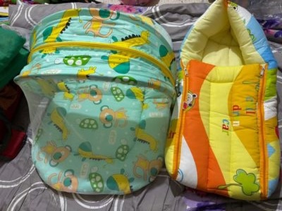 preowned Like New Luvlap baby nest and zoe baby bed combo ( Bangalore )