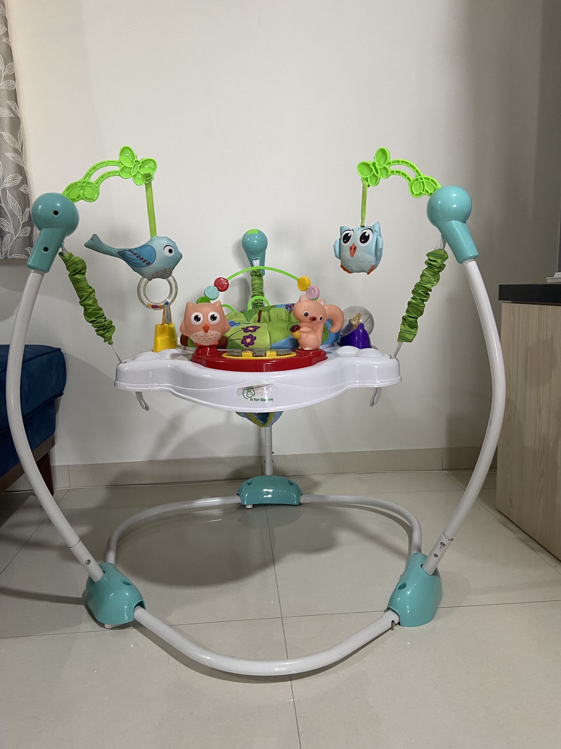 used secondhand jumperoo - R for rabbit jumper and bouncer for sale