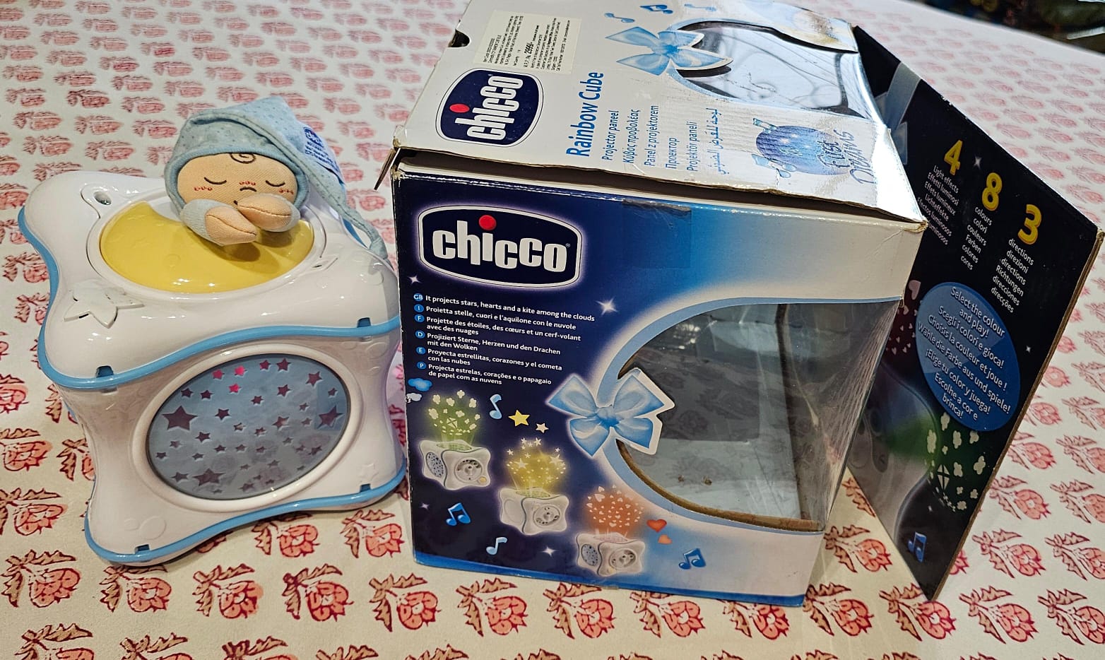 thrifted chicco light and sound projector