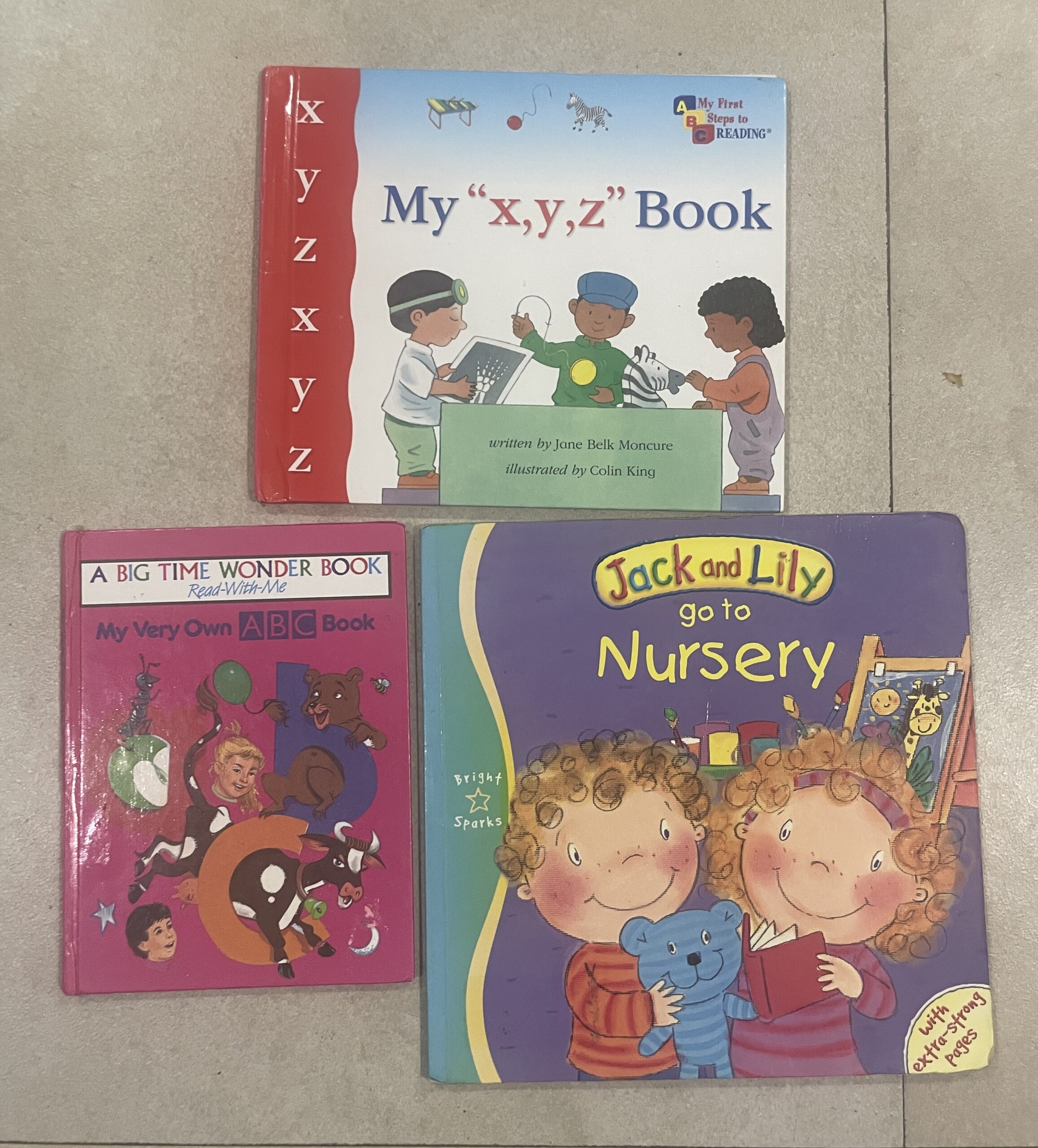 secondhand baby picture alphabet books