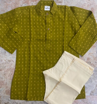 NEW Cotton Boys Kurta Pyjama Set (4-5 years)