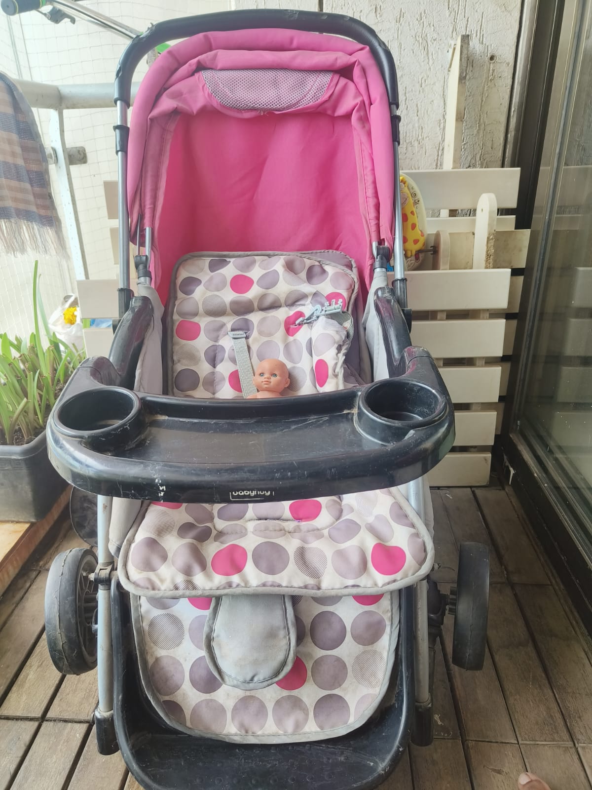 secondhand Babyhug 2 in 1 Rock n Roll Stroller Cum Rocker ( Mumbai )