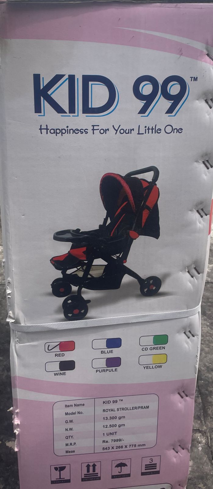 secondhand box packed unused baby pram for sale