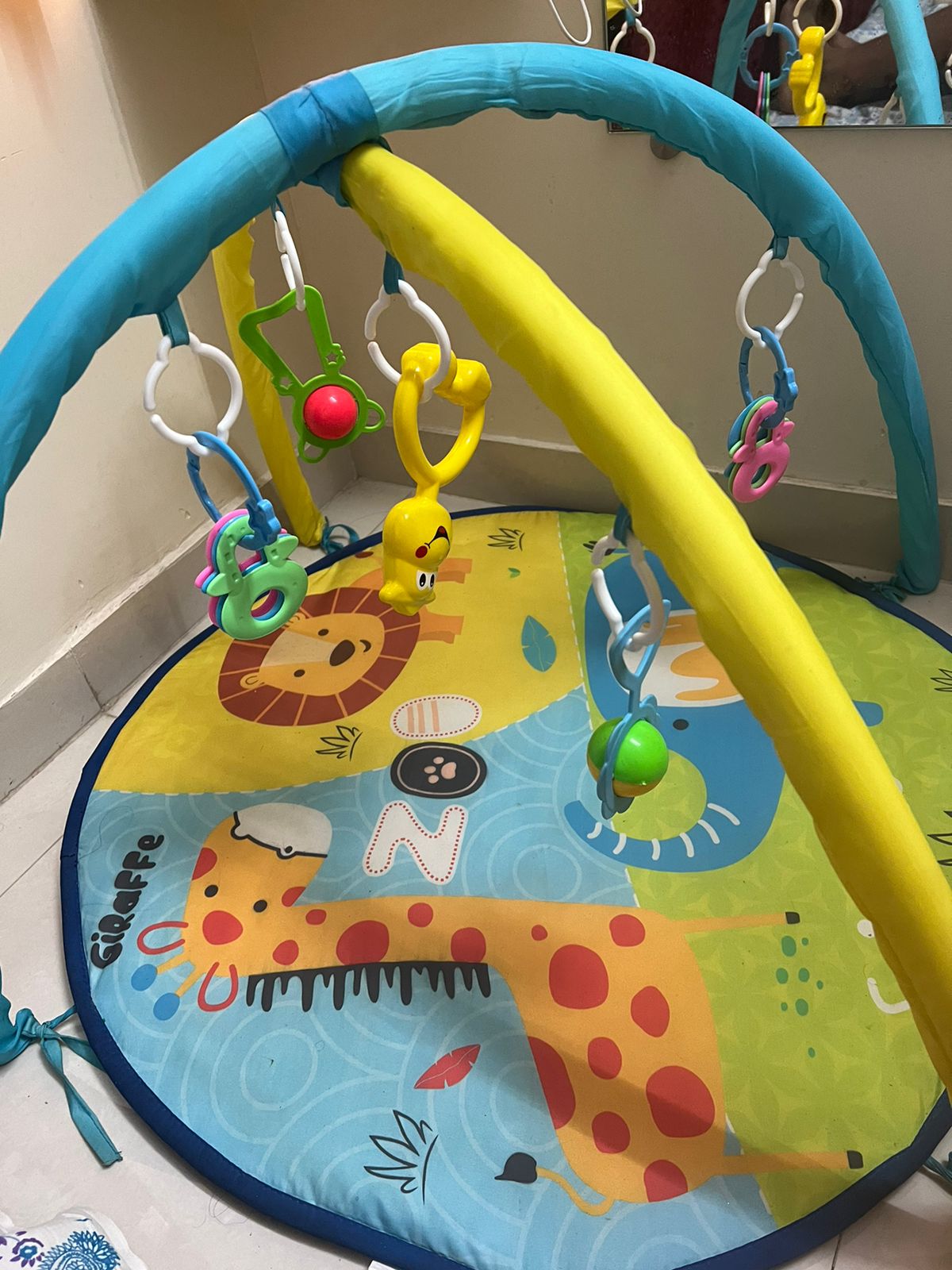 thrift baby play gym