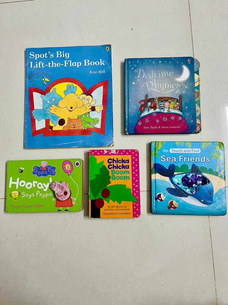 Set of 5 best seller secondhand kids books