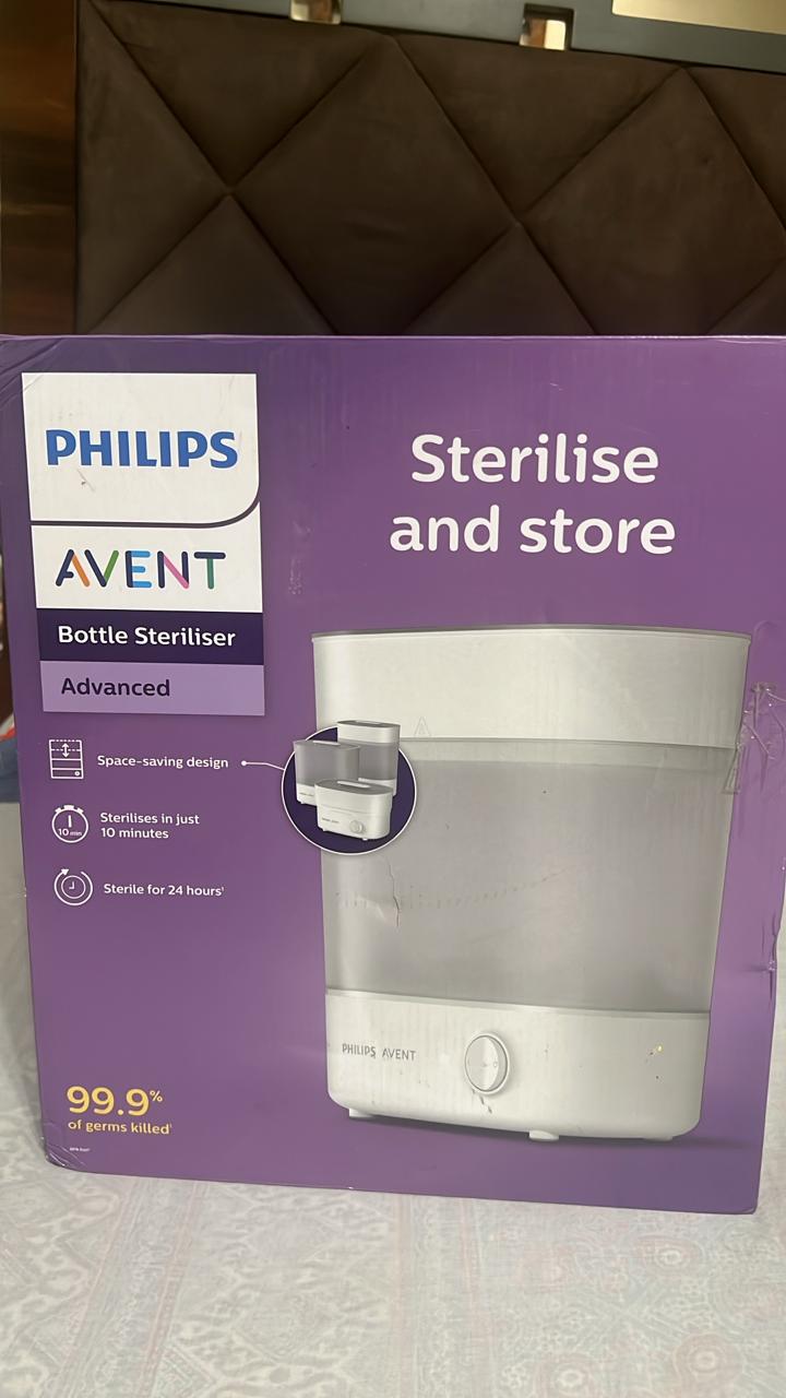 Preloved Philips Avent bottle steriliser