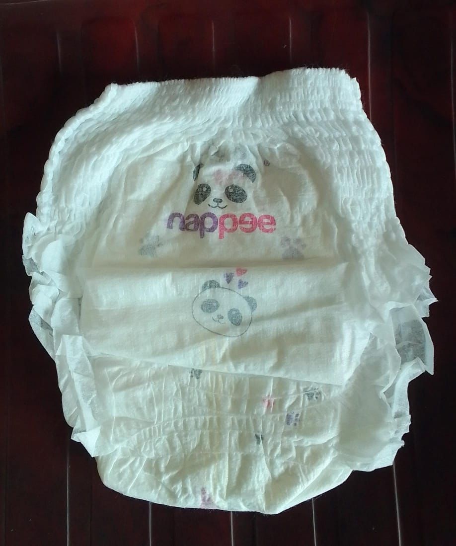 New Nappee Cotton chemical free rash free diapers (Size M)