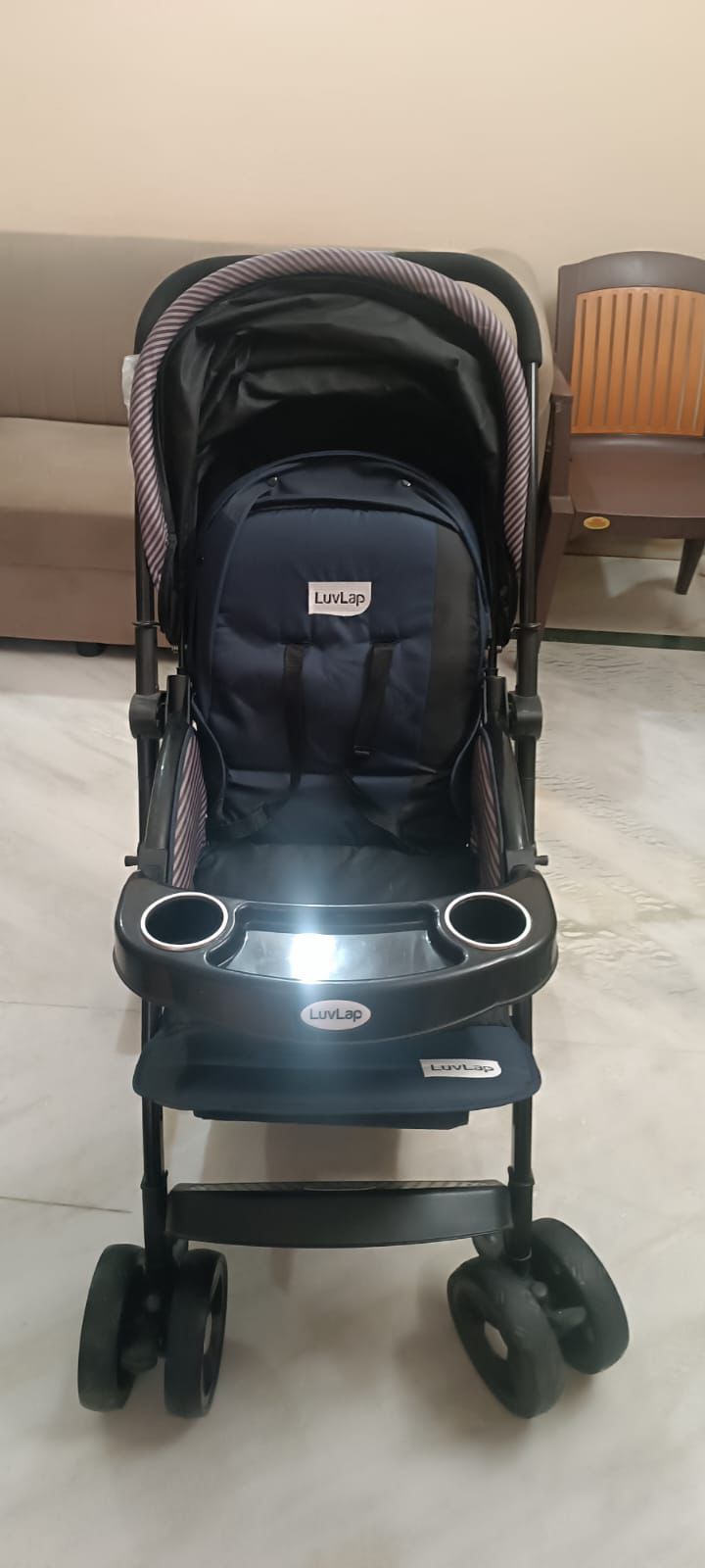 secondhand unused NEW LuvLap galaxy baby pram ( Bangalore )