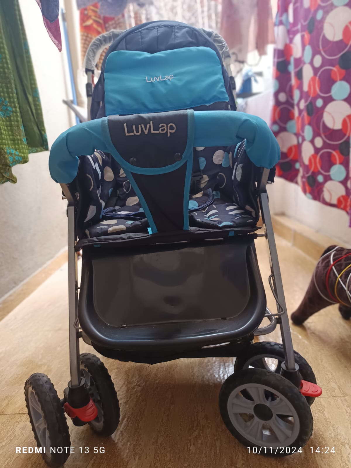 Thrifted baby stroller