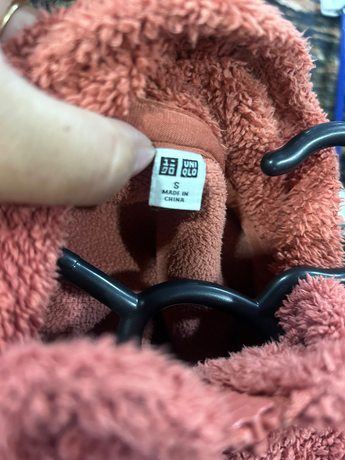 Second hand Like New Uniqlo warm fleece jacket (10-12 years)