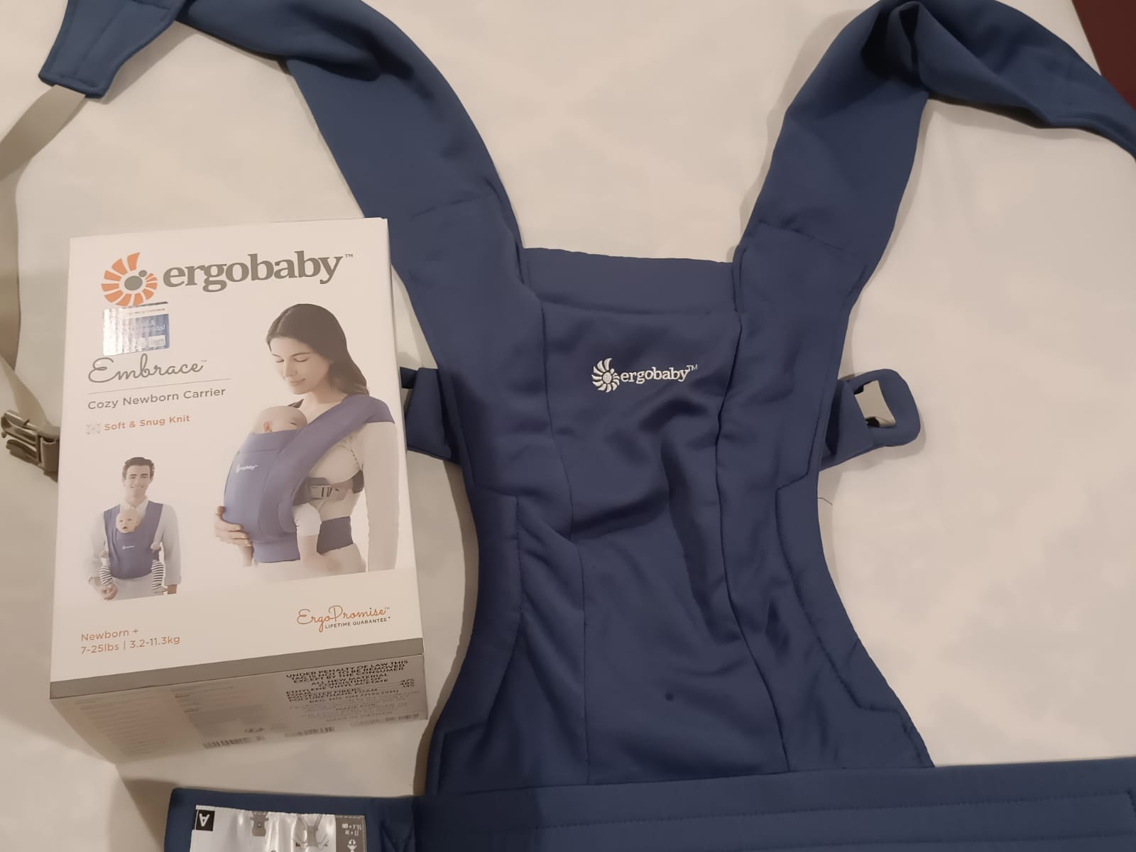 gently used Ergobaby baby carrier for sale