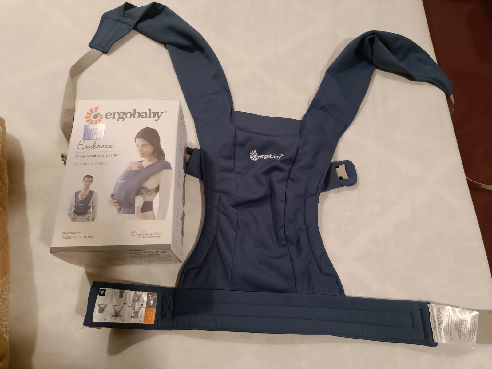 preowned Ergobaby baby carrier