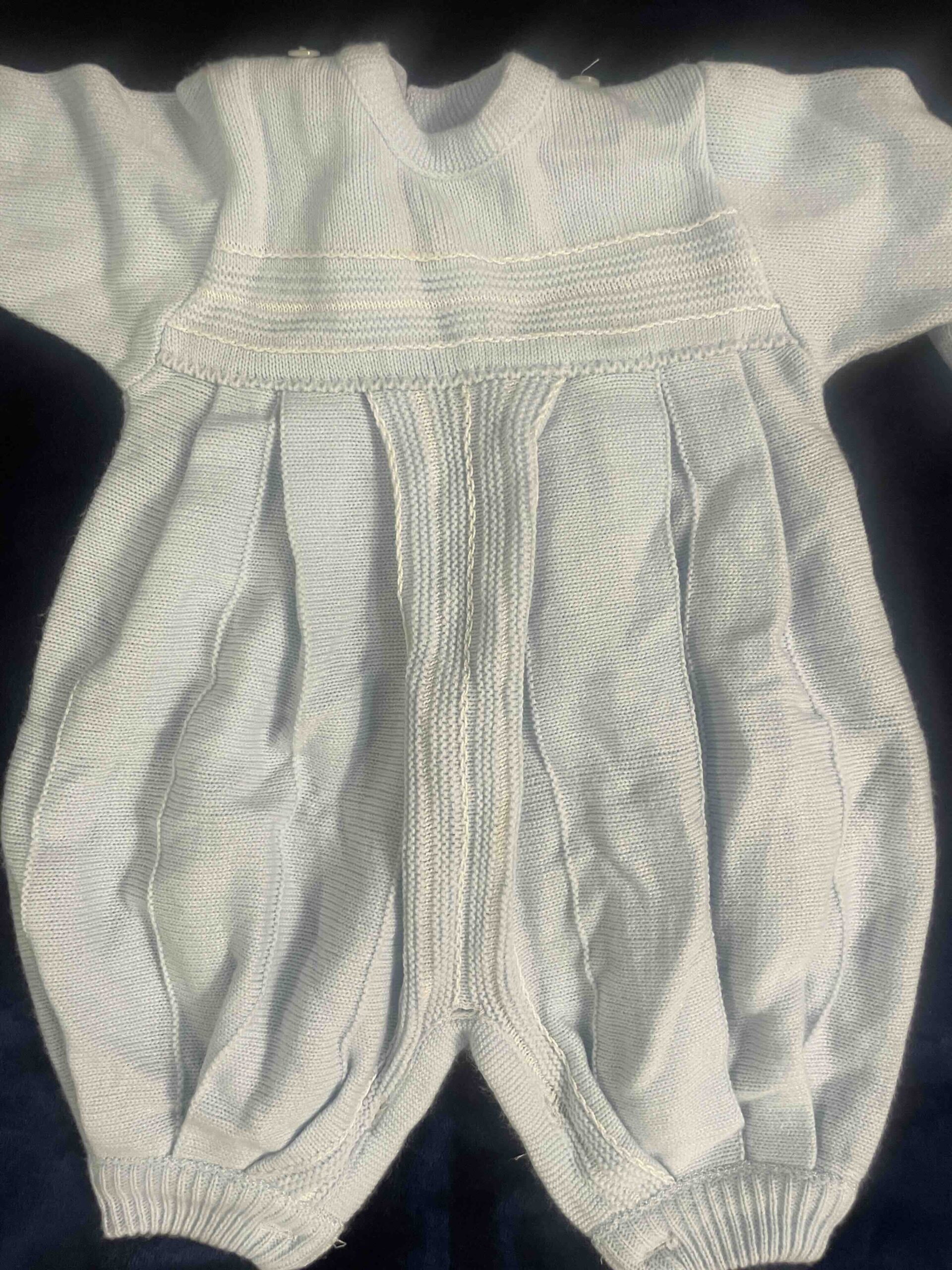 Secondhand Like New Warm romper for baby (6 months)