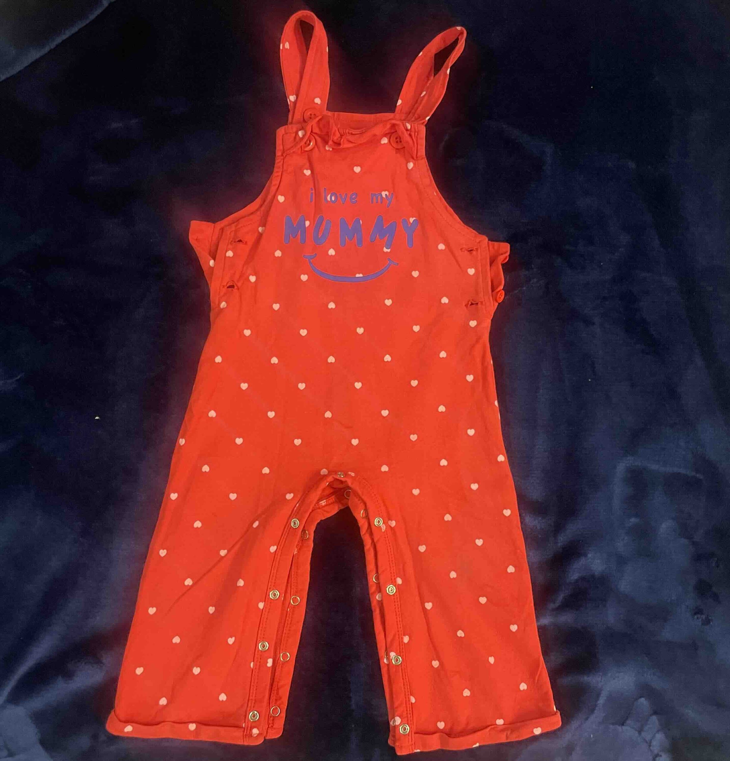 Secondhand I love my mummy romper (9-12 months)