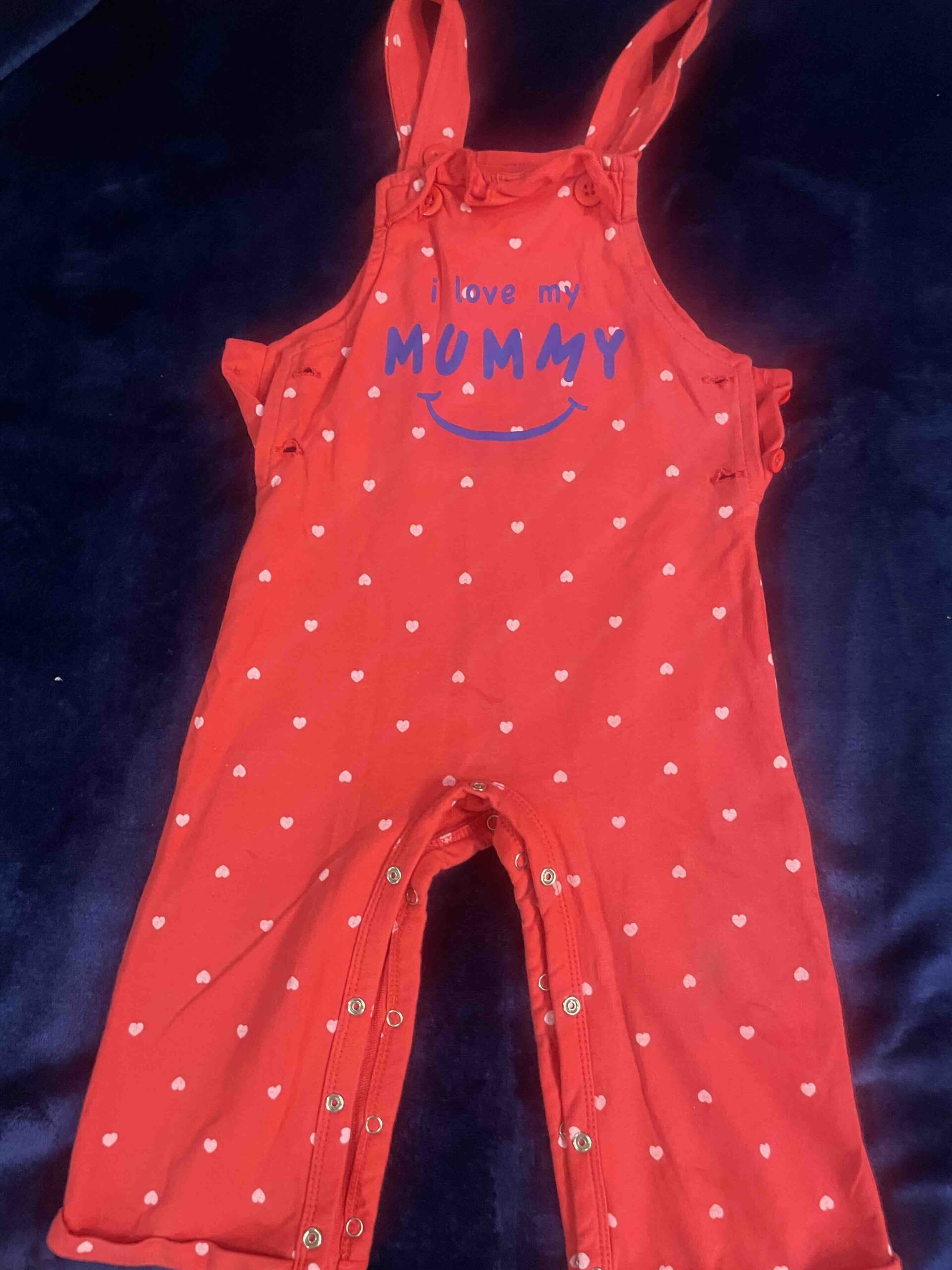 Preowned I love my mummy romper (9-12 months)