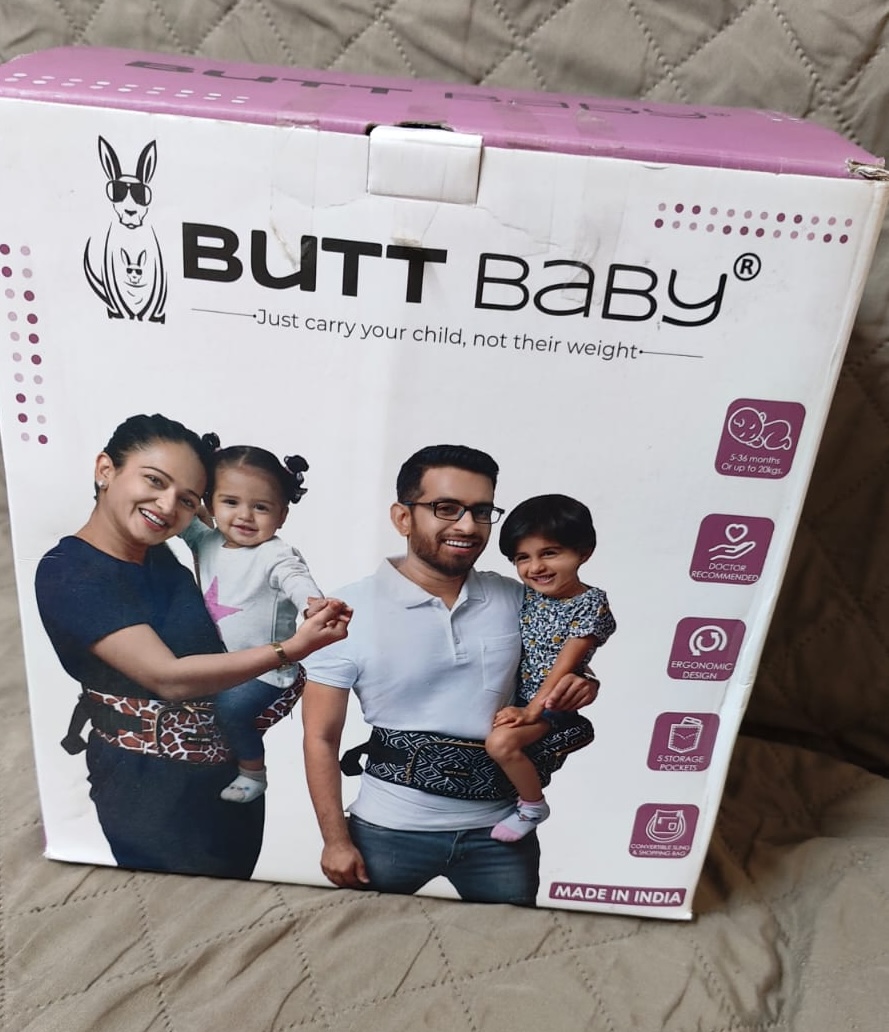 Secondhand but unused Like New Butt Baby Carrier