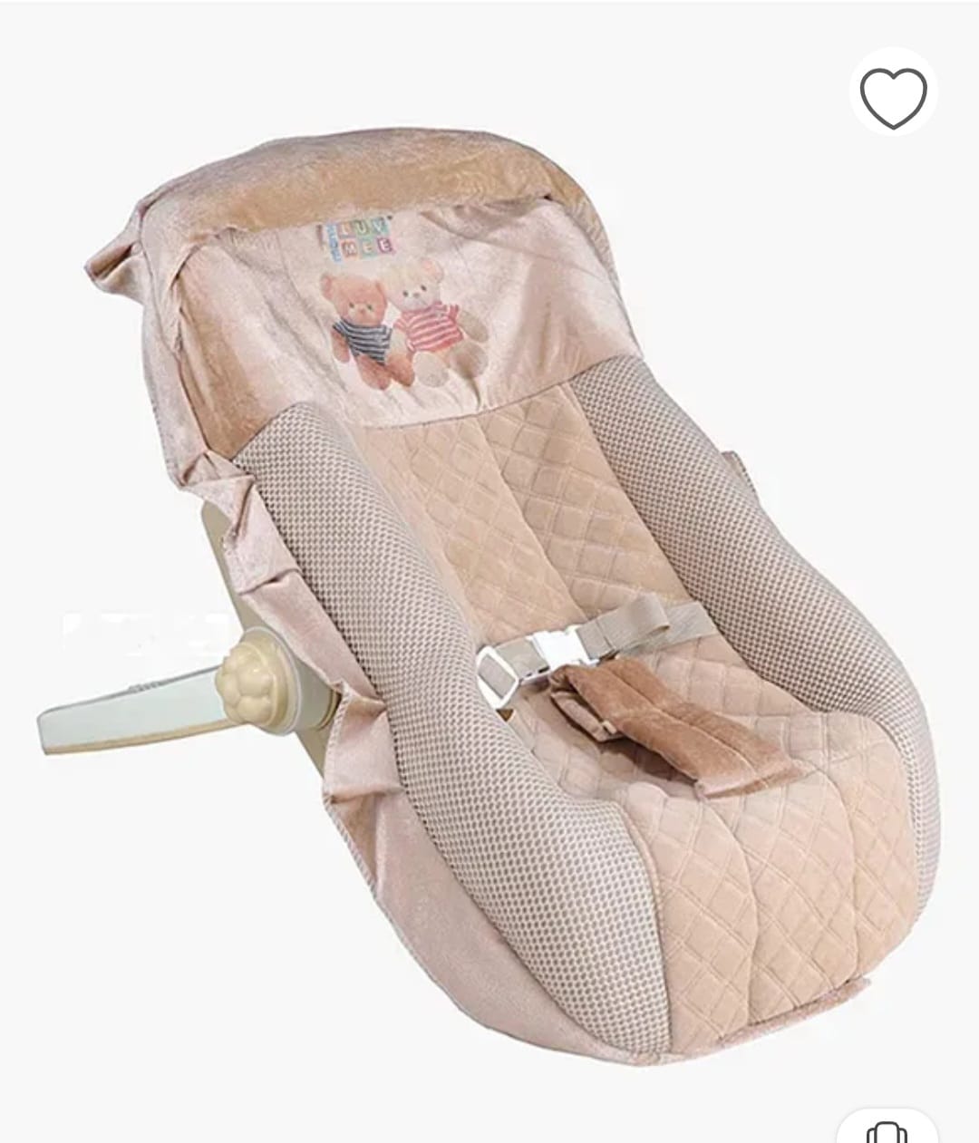 secondhand musical baby carry cot