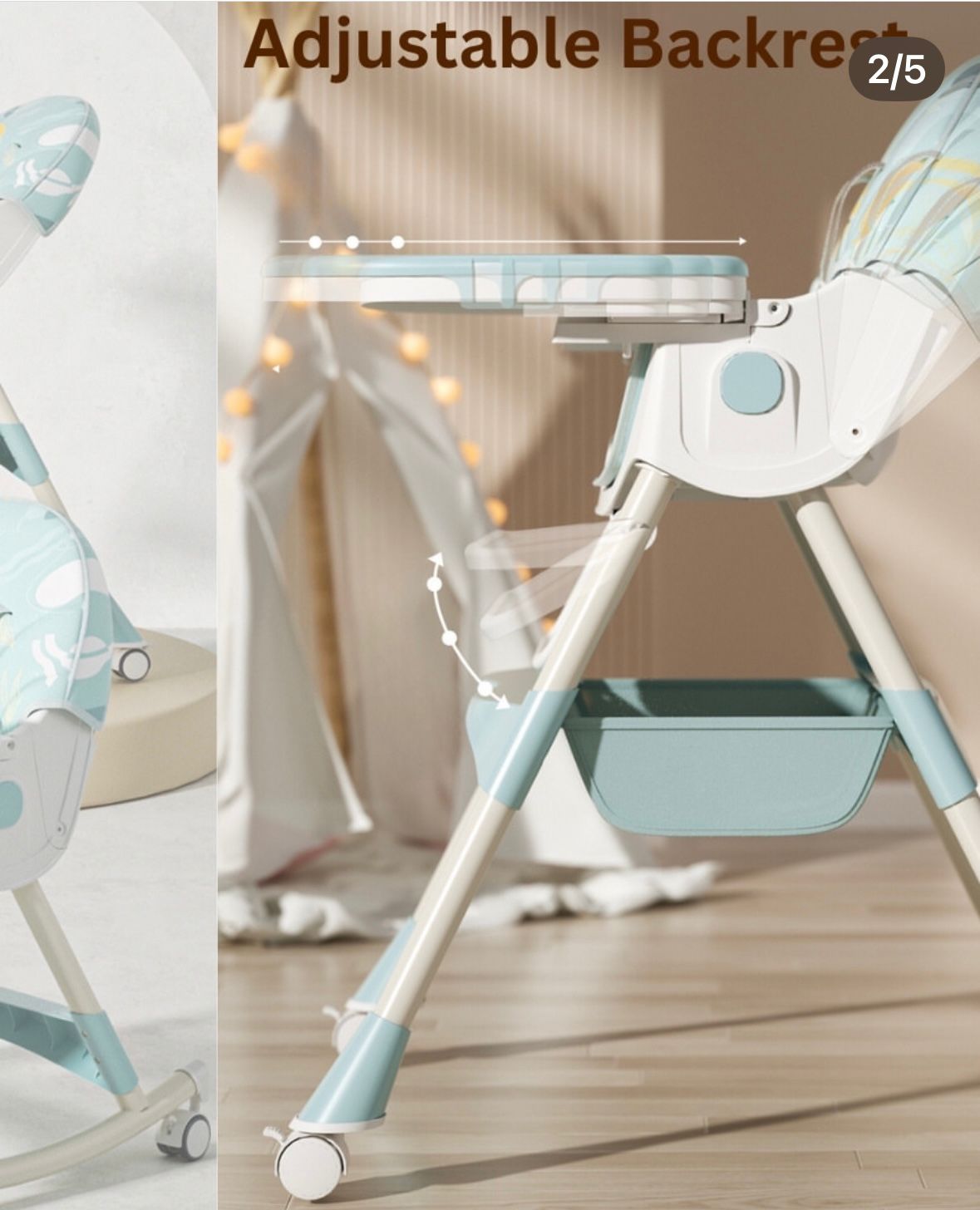 NEW Littleolive high chair ( Mumbai )