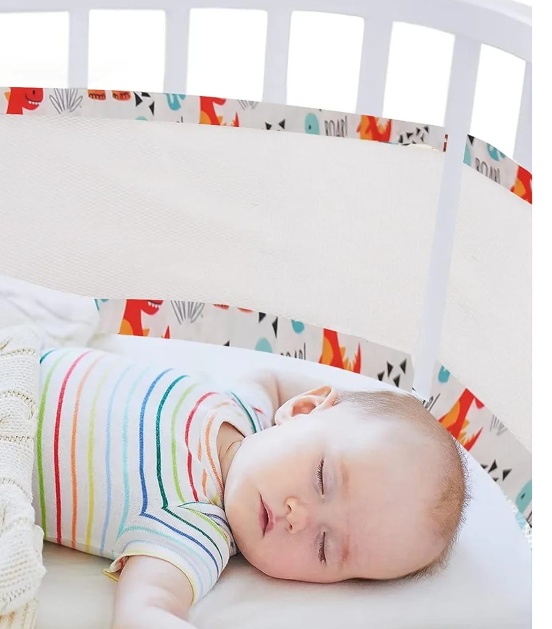 Thrift baby Oscar Home breathable mesh crib liner