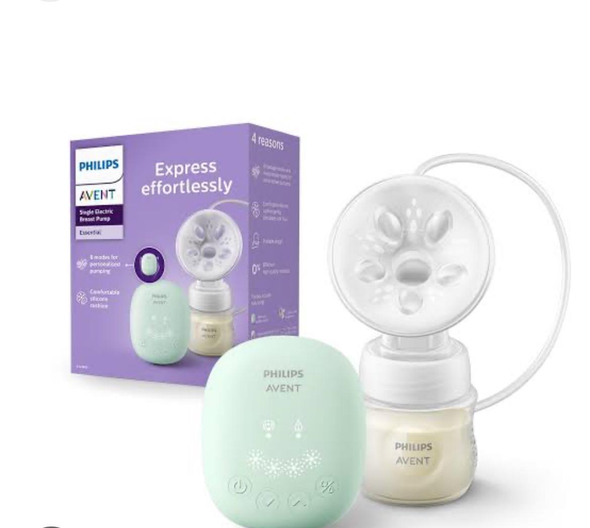 Gently used Philips Avent electric breast pump for sale