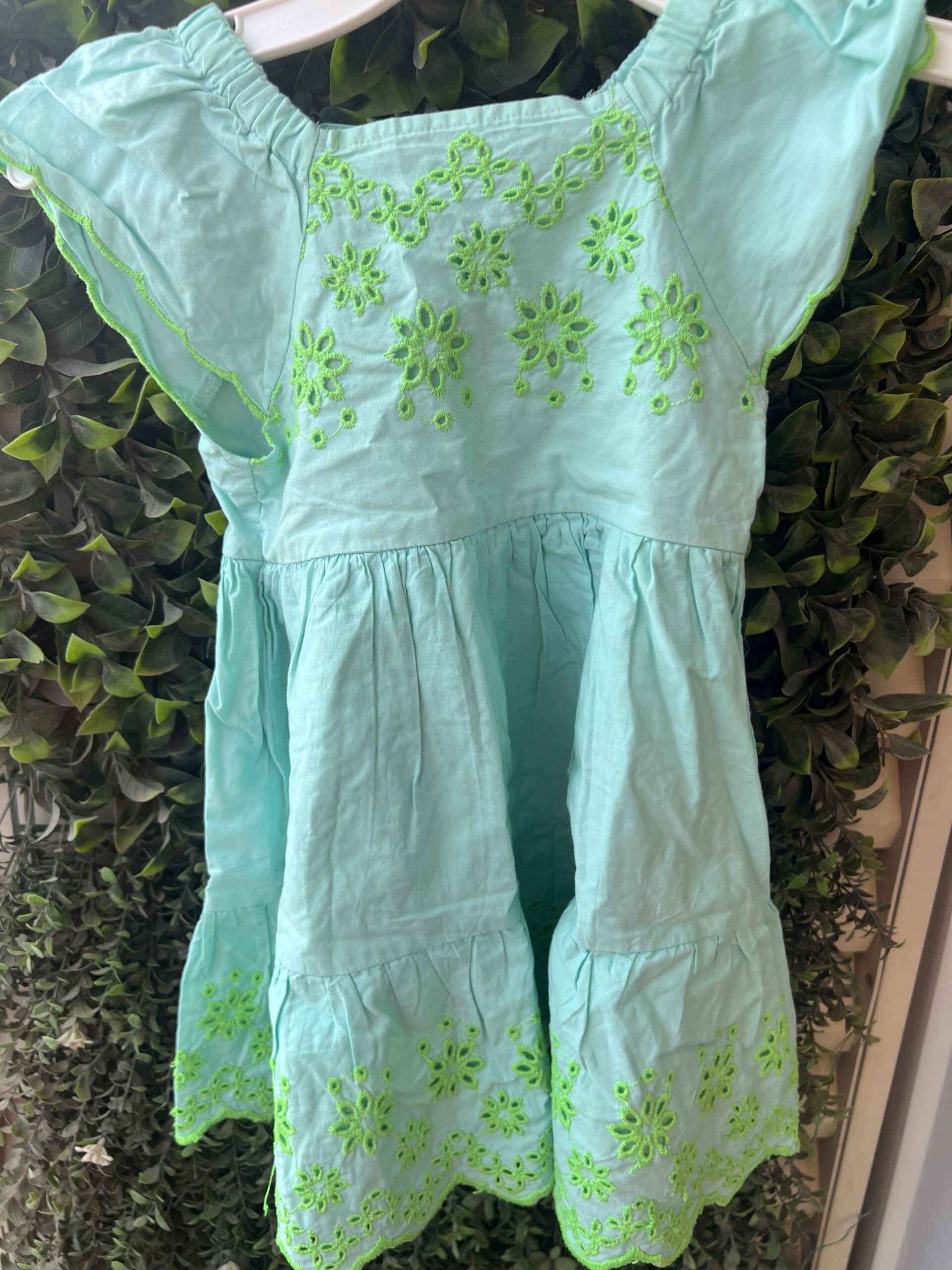 Preloved Like New Mini Club green frock (2-3 years)