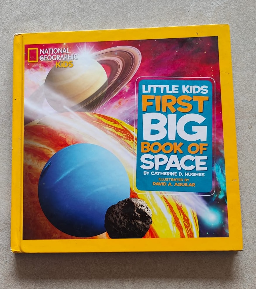 Preowned Like NEW National Geographic Little Kids First Big Book of Space