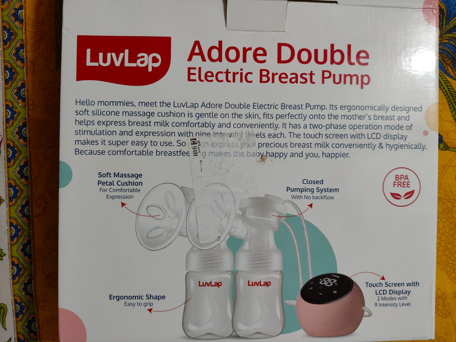 Preloved Luvlap double electric breast pump