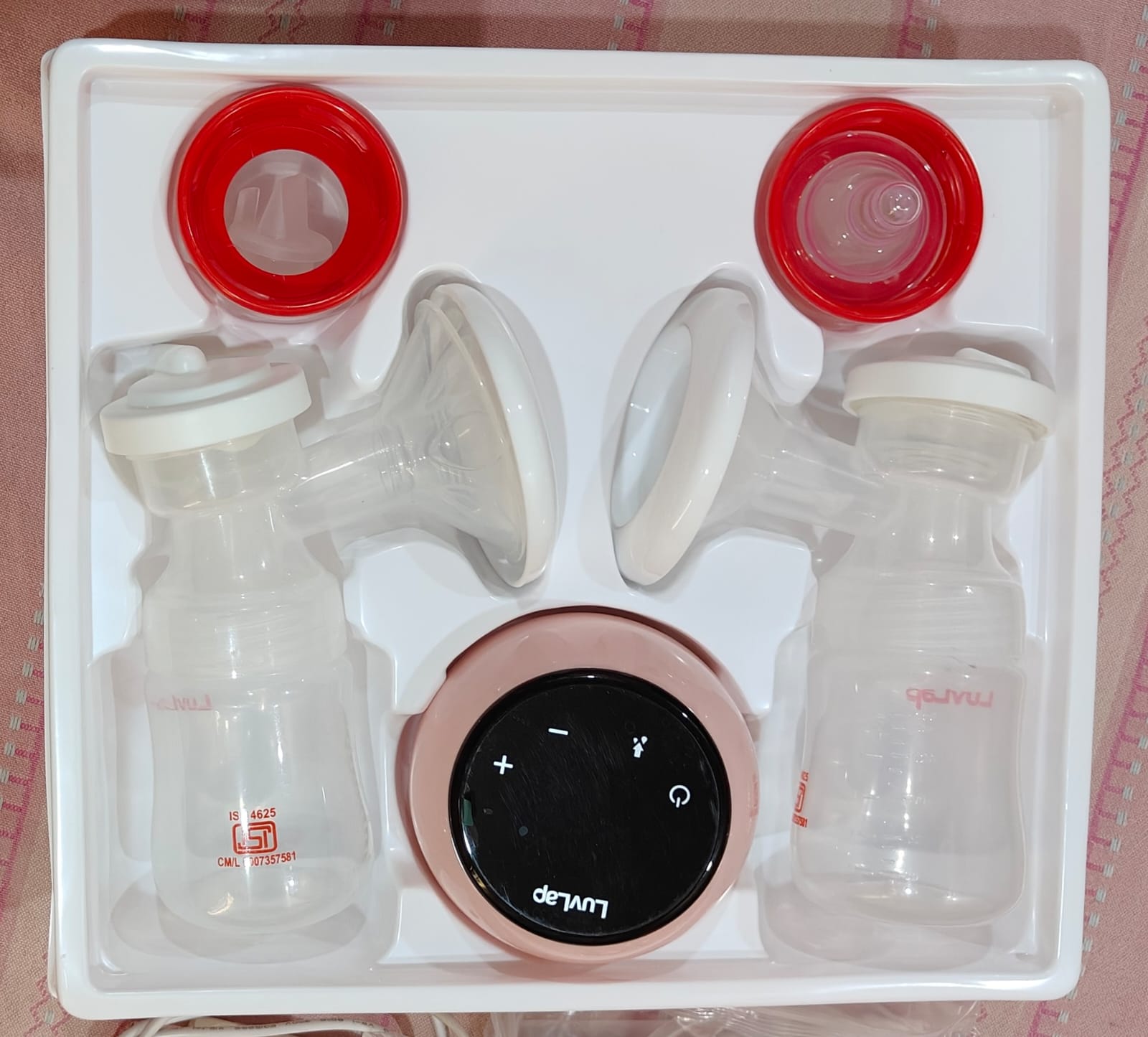 Second hand Luvlap double electric breast pump