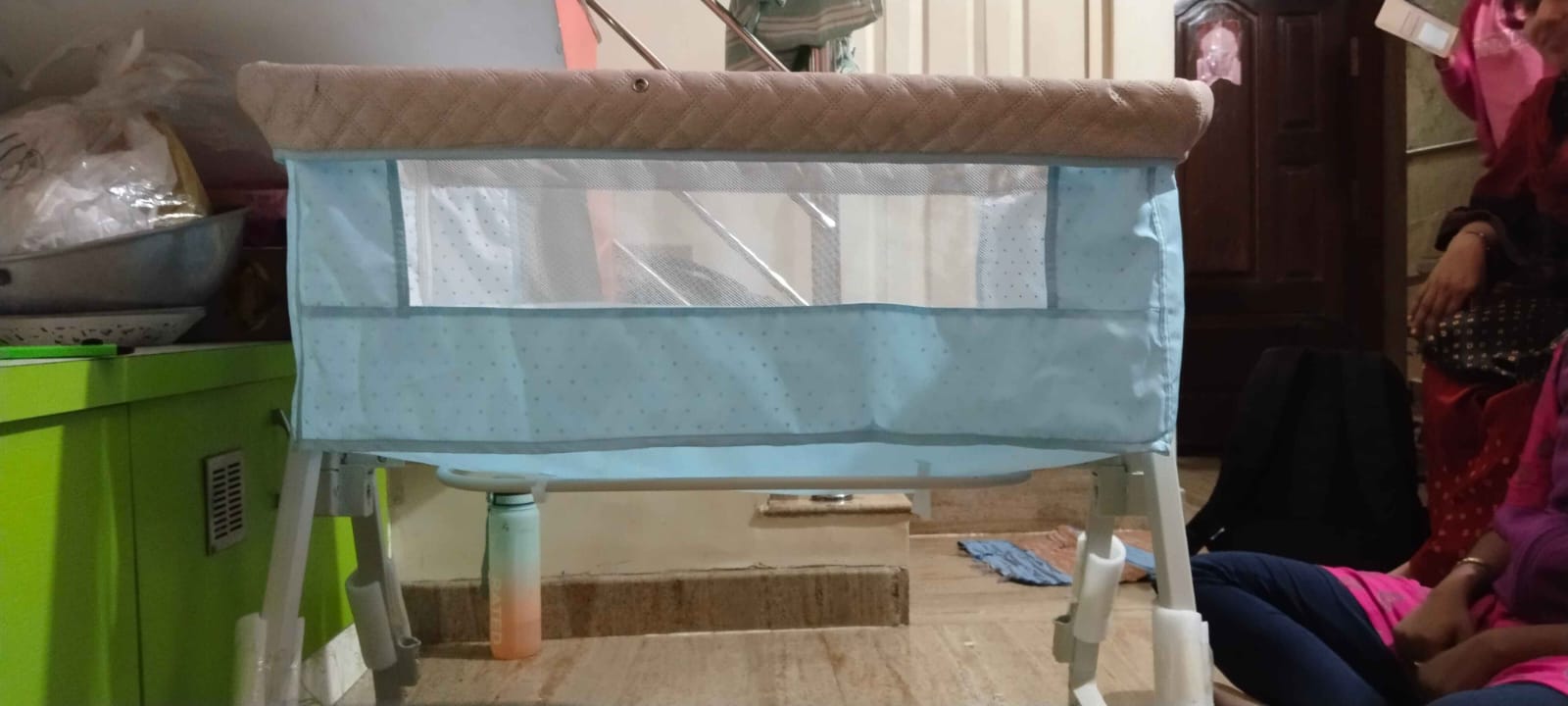 Second hand but unused NEW Star and Daisy baby cradle ( Bangalore )