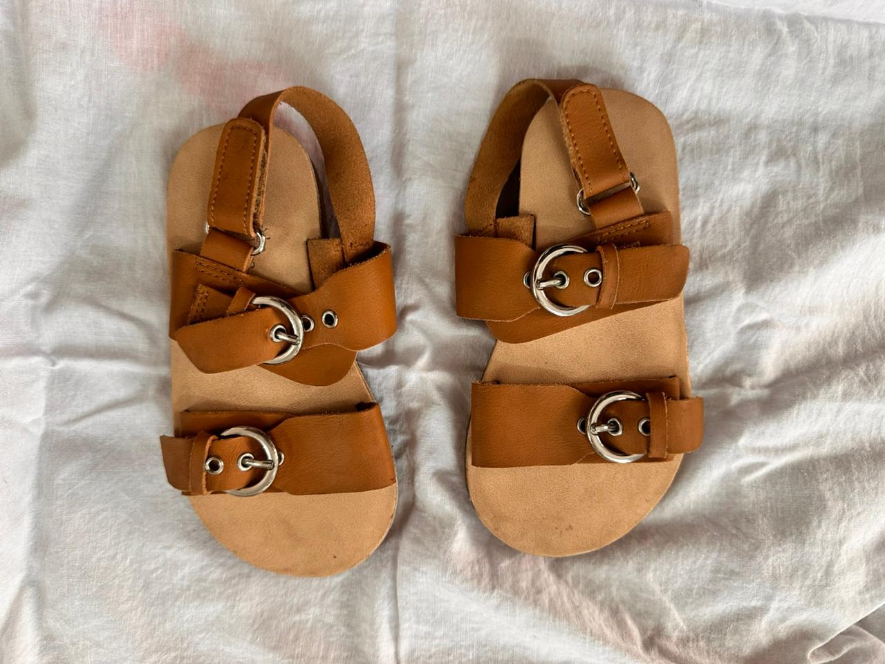 Gently used Zara formal sandals (9-12 months)