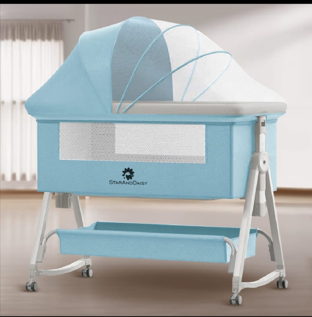 Preowned but unused NEW Star and Daisy baby cradle ( Bangalore )