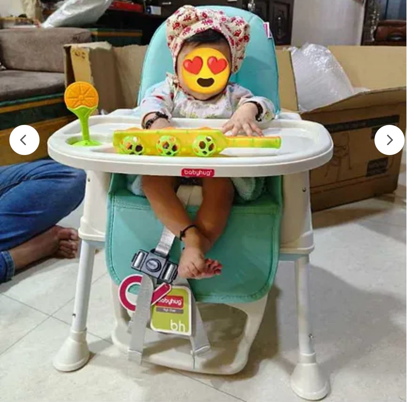 Thrift baby preowned Babyhug High Chair ( Mumbai )