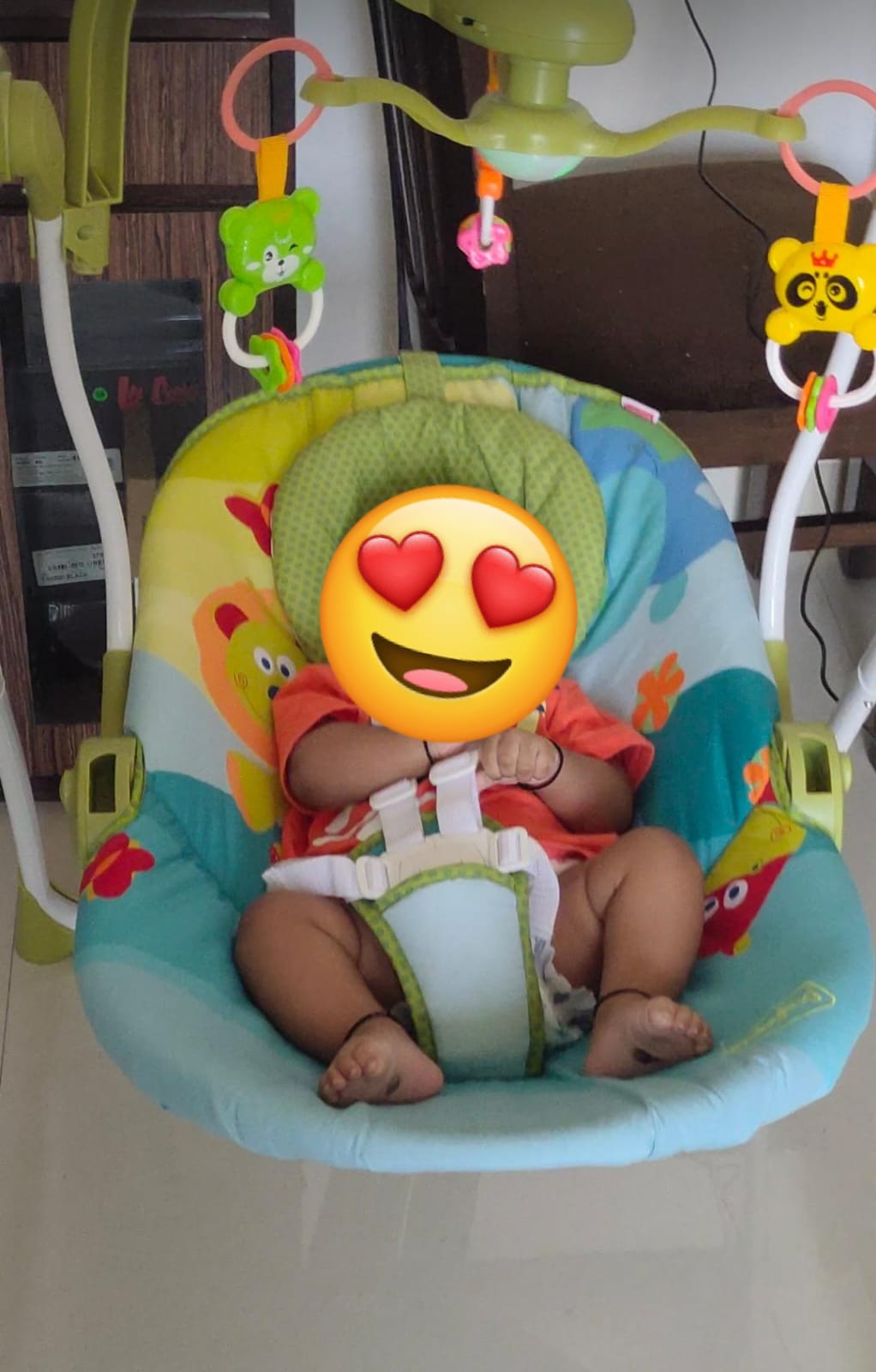 Automatic electric swing for baby