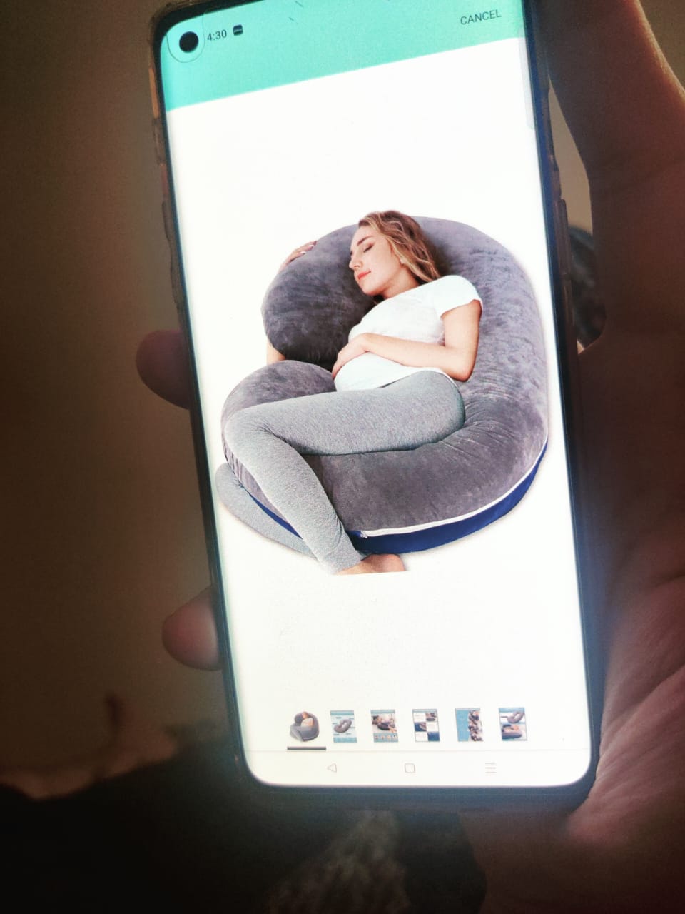 Secondhand but New Insen pregnancy pillow ( Vadodara )