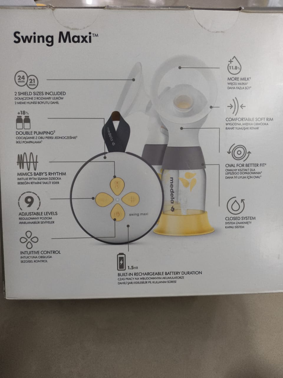 Secondhand Medela swing maxi dual electric breast pump