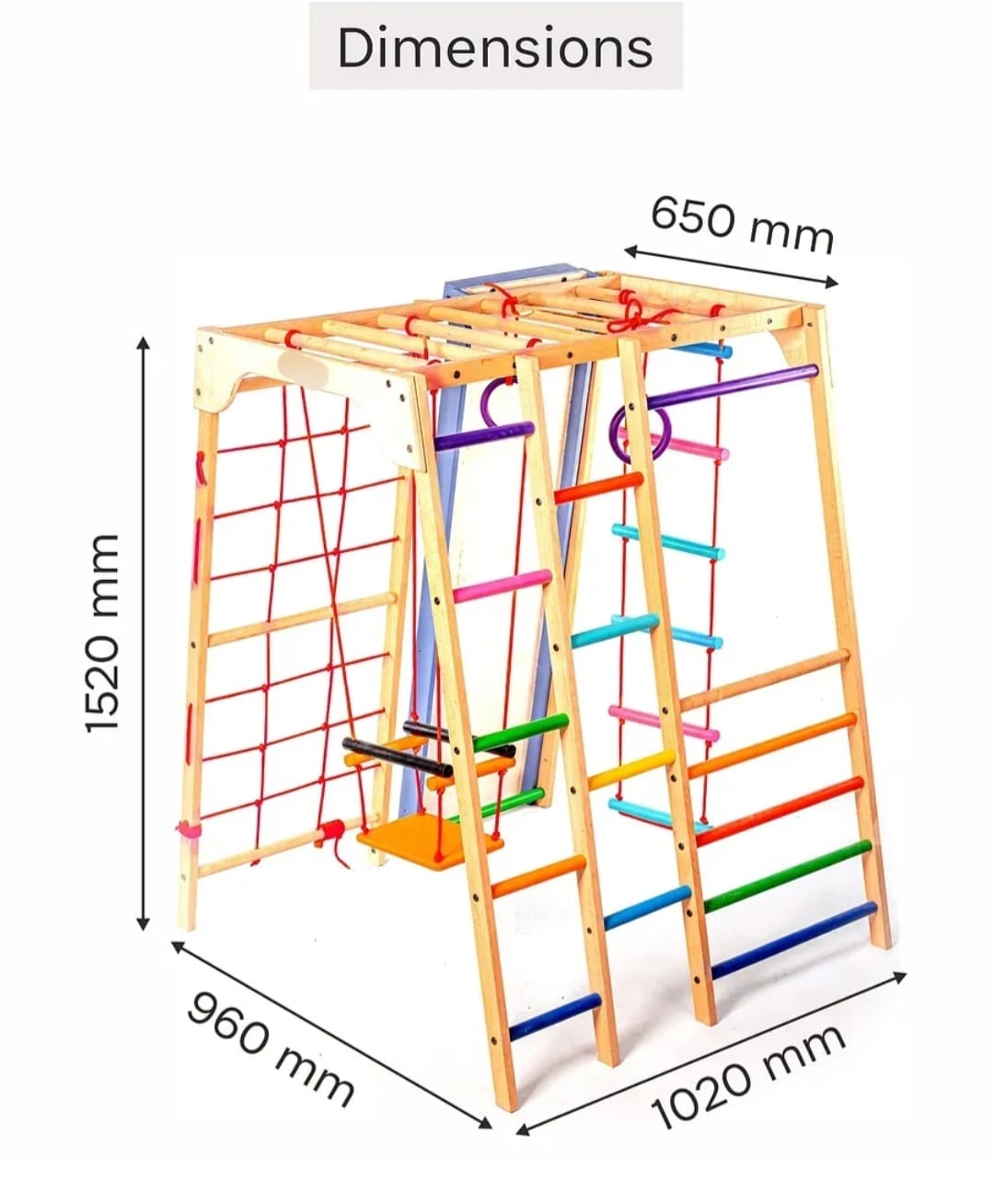 Gently used Woodbee Jungle Gym for kids