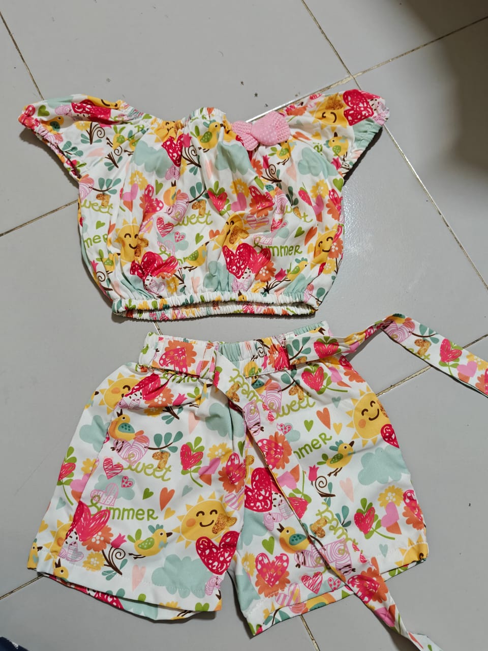 Used Like New summer frocks for baby girl (3-7 months)