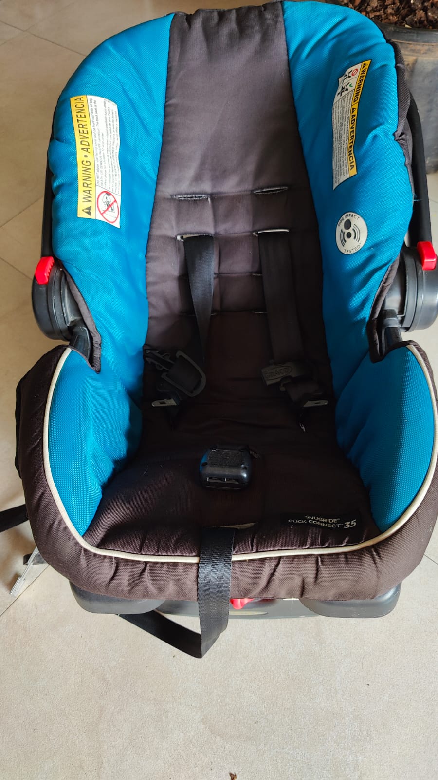 Preloved grace travel system for babies for sale - stroller and car seat ( Mumbai )