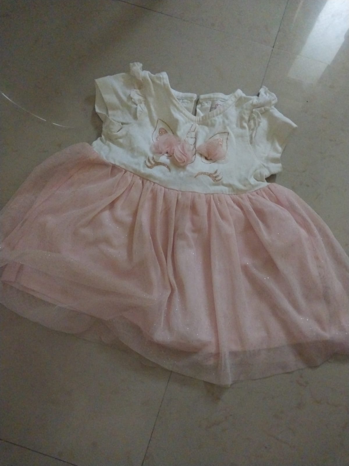 Preowned baby unicorn dress (3-6 months)