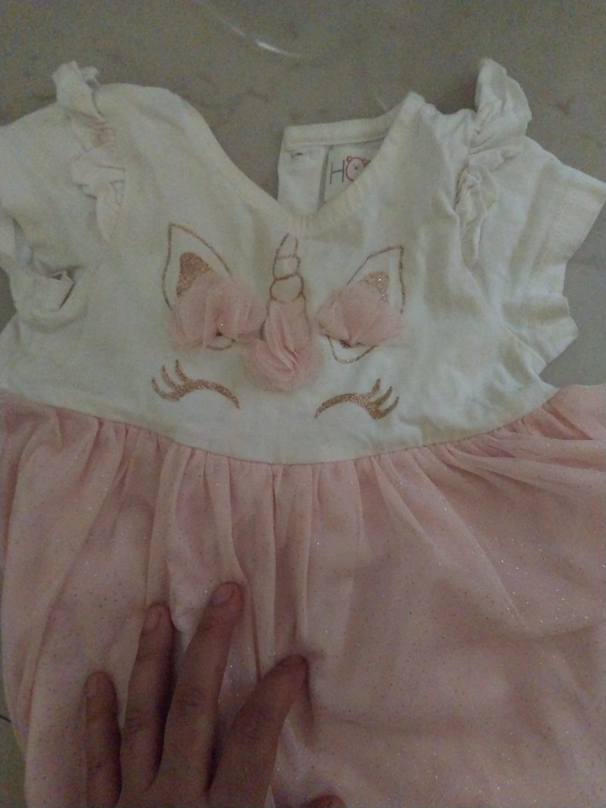 gently used baby unicorn dress (3-6 months)