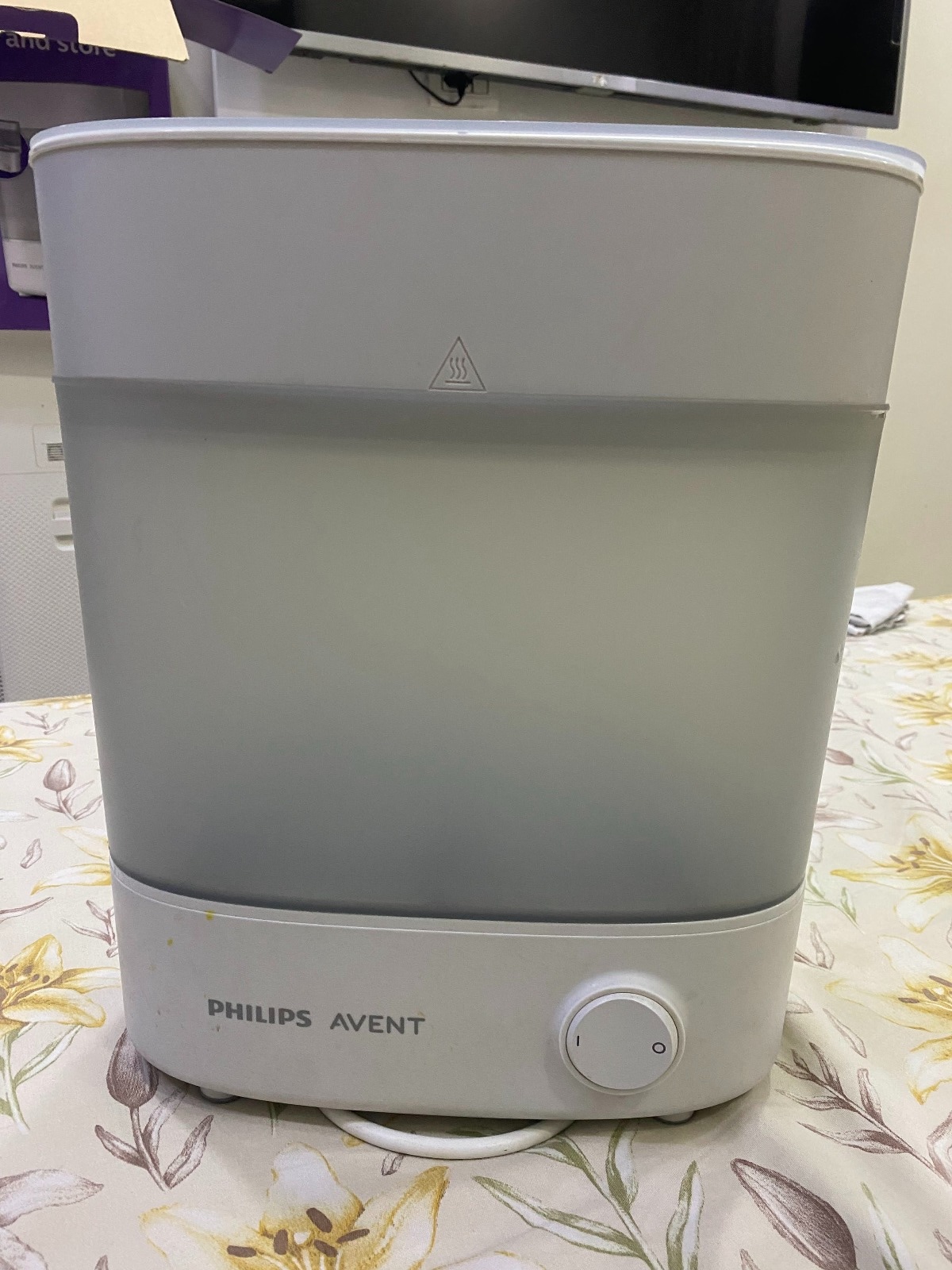 My thrift baby loot Gently used Philips Avent Sterilizer