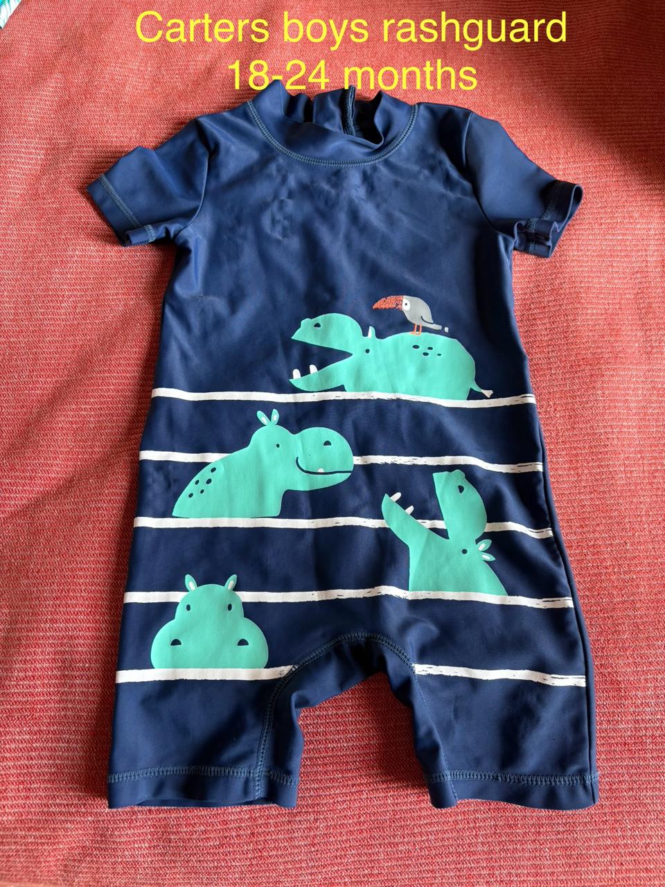 Secondhand branded boys swimwear (18-24 months)