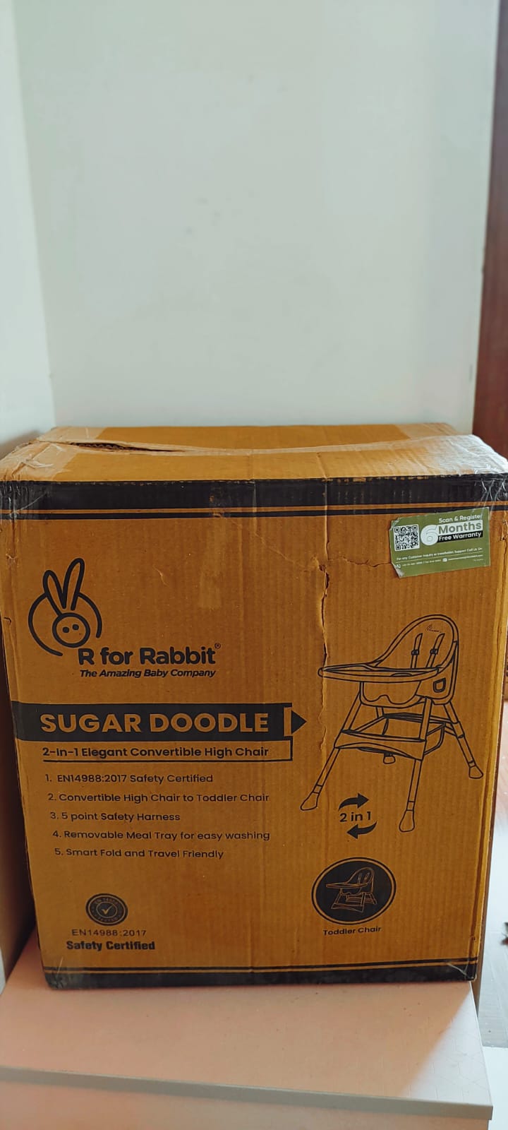 Sell secondhand baby high chair
