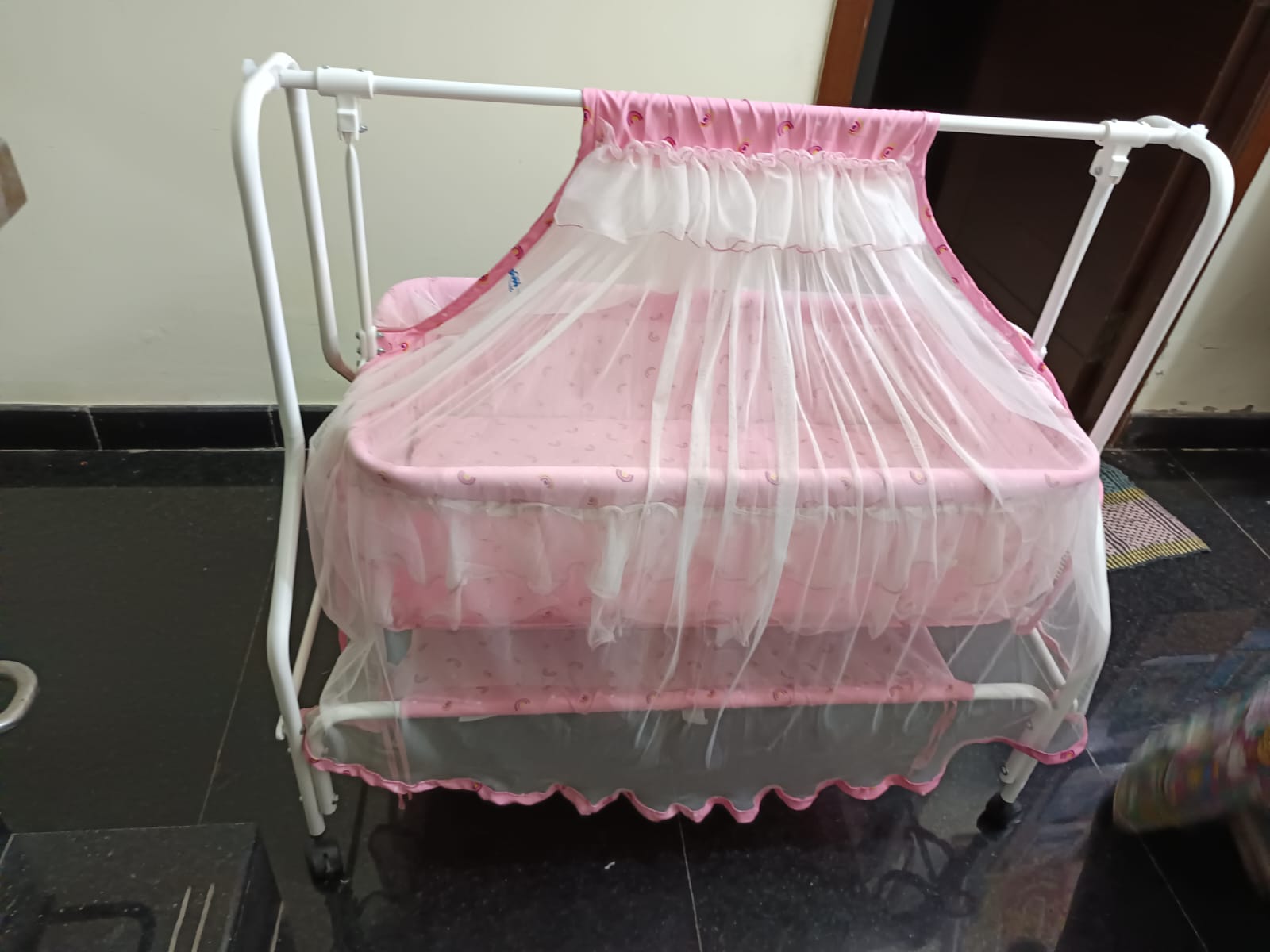 My Thrift Baby Loot Like New baby cradle ( Chennai )
